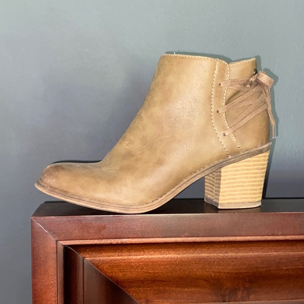Brown Roxy High Heeled Boots